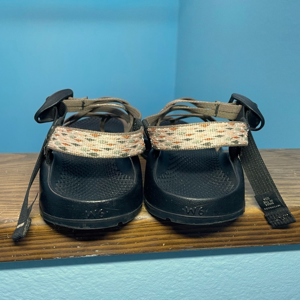 Chaco ZX/2 Women's Sport Sandals Hiking Walking Travel Water Shoes Sz 6 Brown - Picture 8 of 10